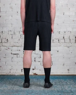 Best HOMME PLISSÉ ISSEY MIYAKE Pleats May Short Black