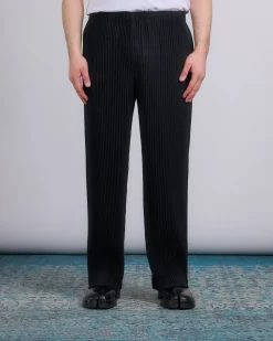 Hot HOMME PLISSÉ ISSEY MIYAKE Pleats January Straight Pant Black