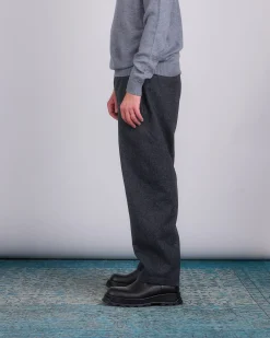 Best Jil Sander+ Elastic Waist Wool Relaxed Pant Lava Stone