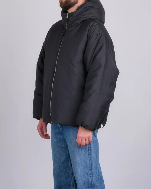 New Jil Sander+ Nylon Silk Down Jacket Black