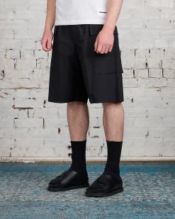 Fashion Jil Sander+ Relaxed Fit Cargo Short Black