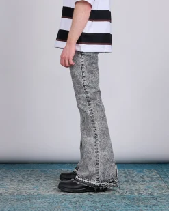 Fashion Junya Watanabe MAN Bootcut Denim Jean Wash Black