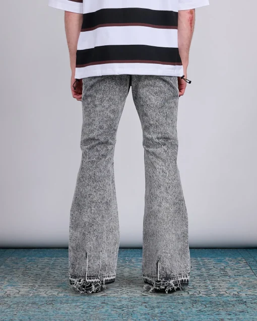Fashion Junya Watanabe MAN Bootcut Denim Jean Wash Black