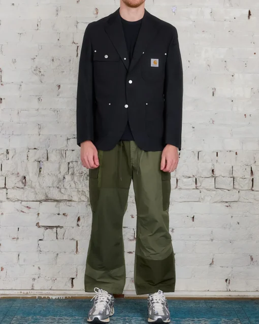 Sale Junya Watanabe MAN Carhartt Wool Duck Blazer Black
