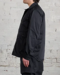 Online Junya Watanabe MAN Nylon Cargo Button Shirt Black