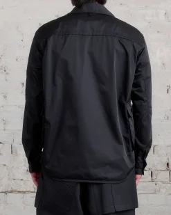 Online Junya Watanabe MAN Nylon Cargo Button Shirt Black