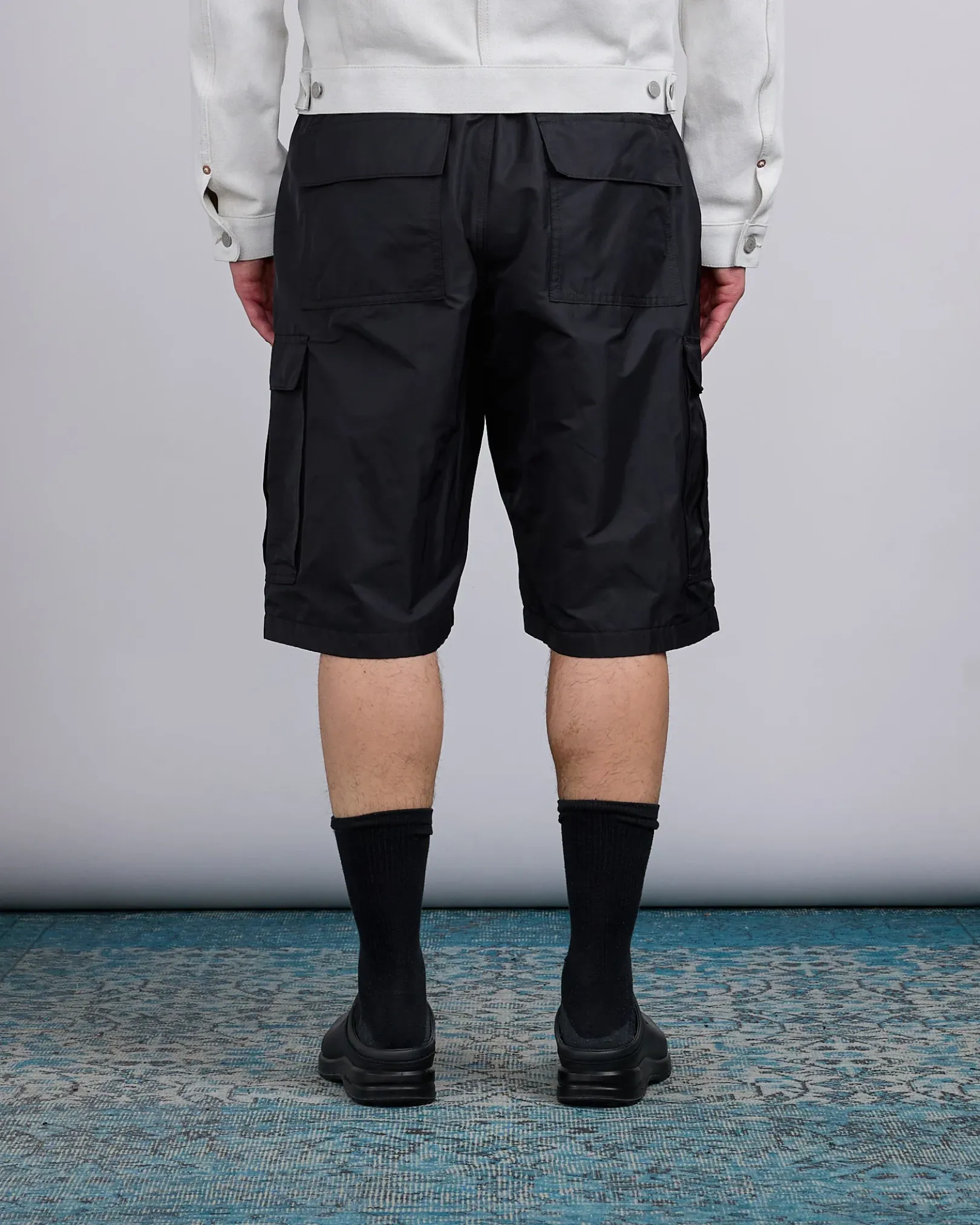 Outlet Junya Watanabe MAN Twill x Oxford Cargo Short Black
