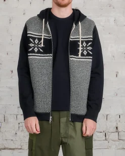 Clearance Junya Watanabe MAN x Reigning Champ Shetland Wool Zip Hoody