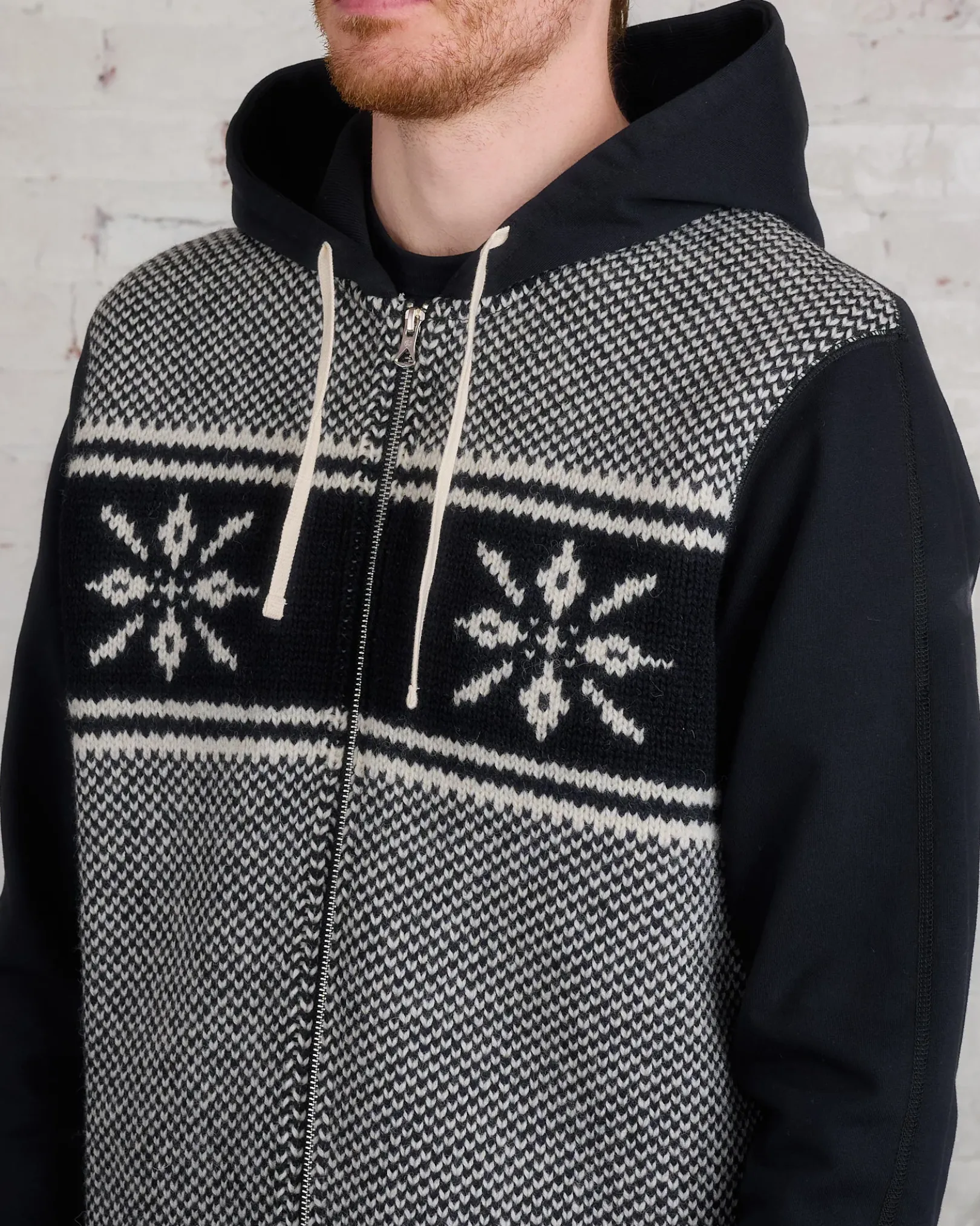 Clearance Junya Watanabe MAN x Reigning Champ Shetland Wool Zip Hoody