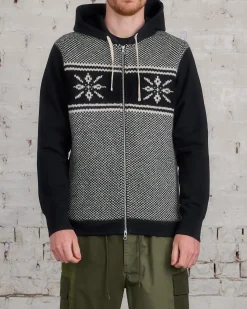 Clearance Junya Watanabe MAN x Reigning Champ Shetland Wool Zip Hoody