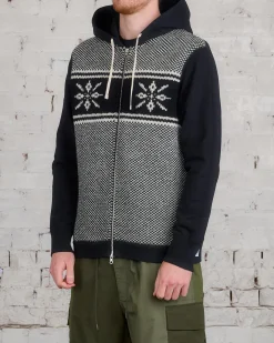 Clearance Junya Watanabe MAN x Reigning Champ Shetland Wool Zip Hoody