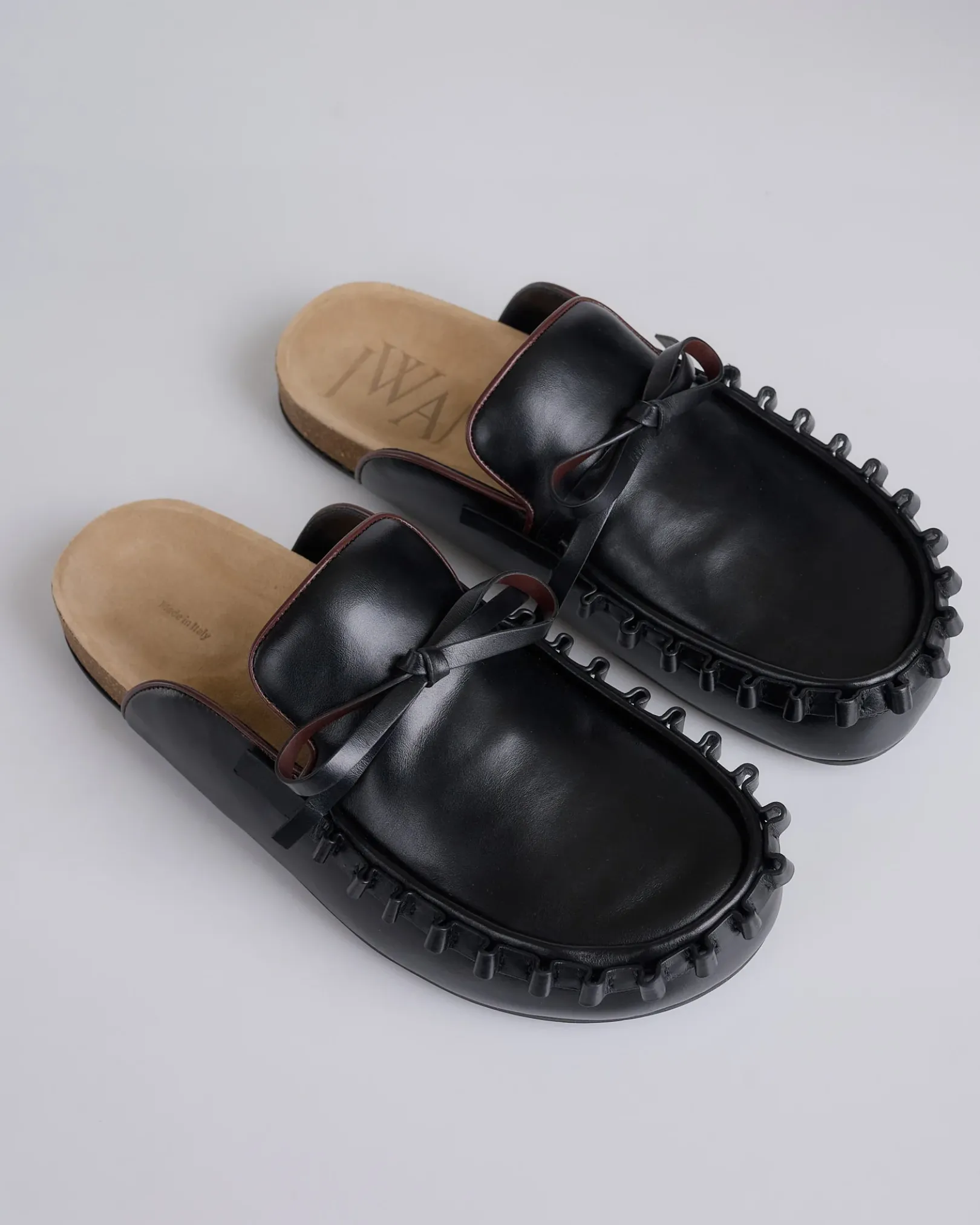 Best JW Anderson Ruffle Loafer Black