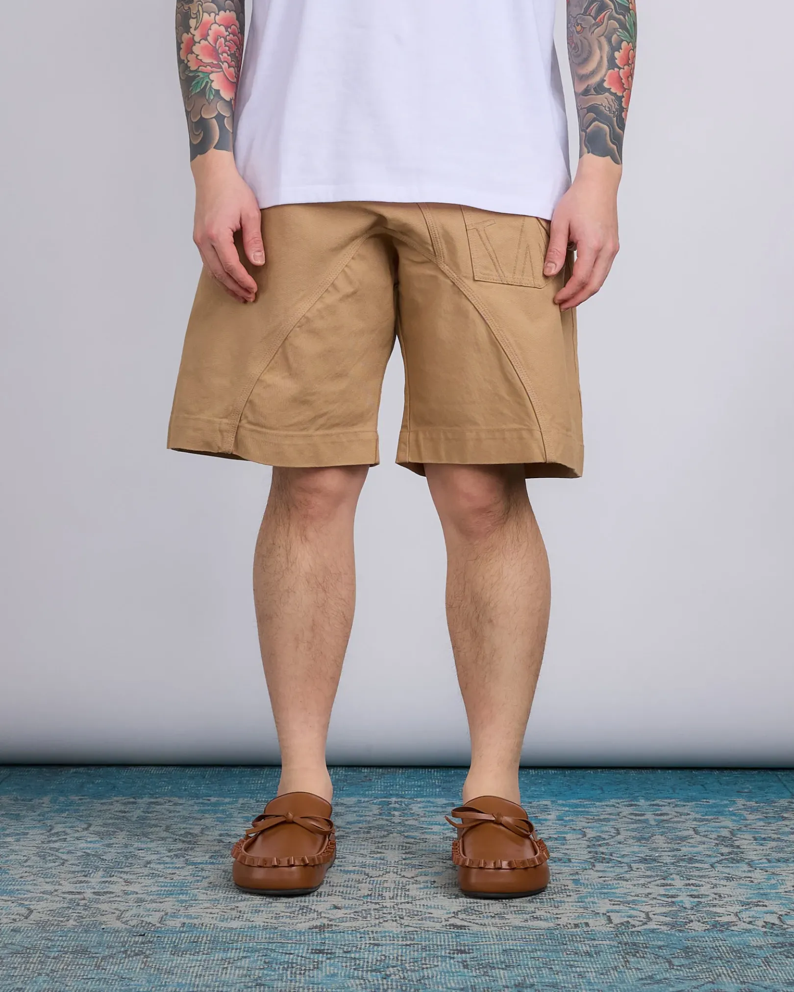 Best JW Anderson Twisted Workwear Short Flax