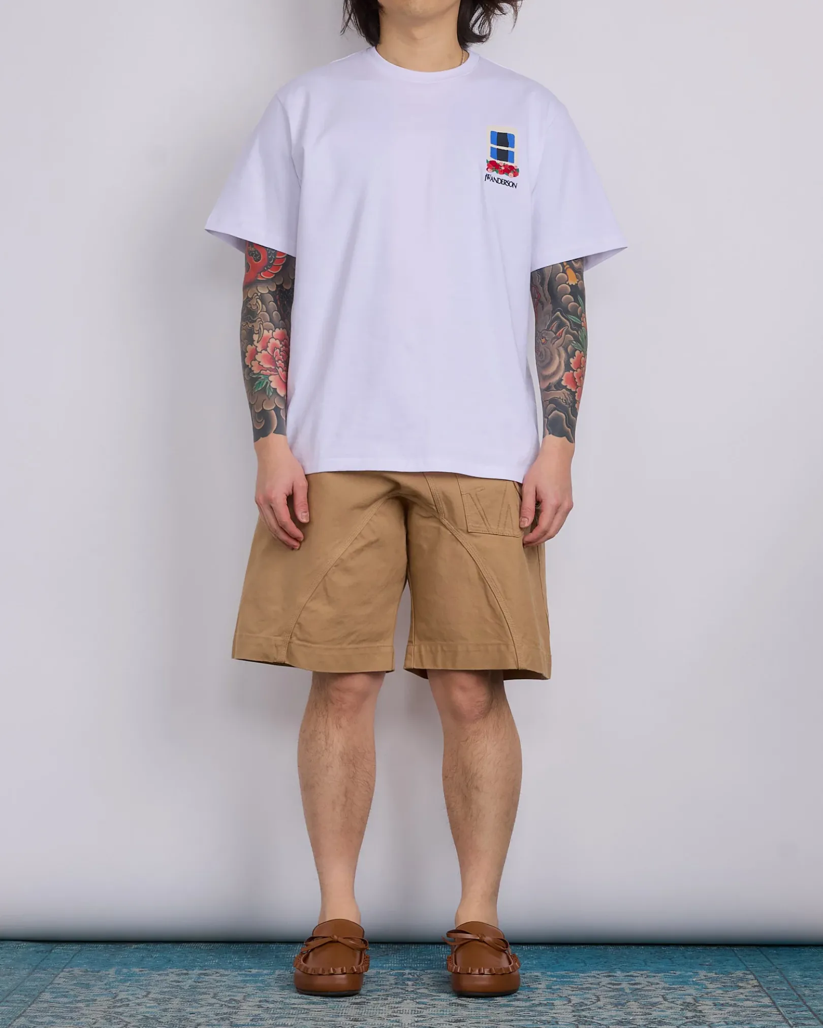 Best JW Anderson Twisted Workwear Short Flax