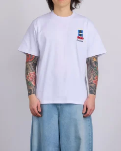 Best JW Anderson Window Embroidery T-Shirt White