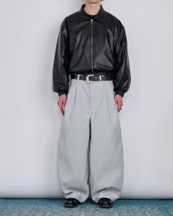 Online LaFrance Double Pleated Denim Light Blue