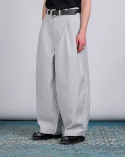 Online LaFrance Double Pleated Denim Light Blue