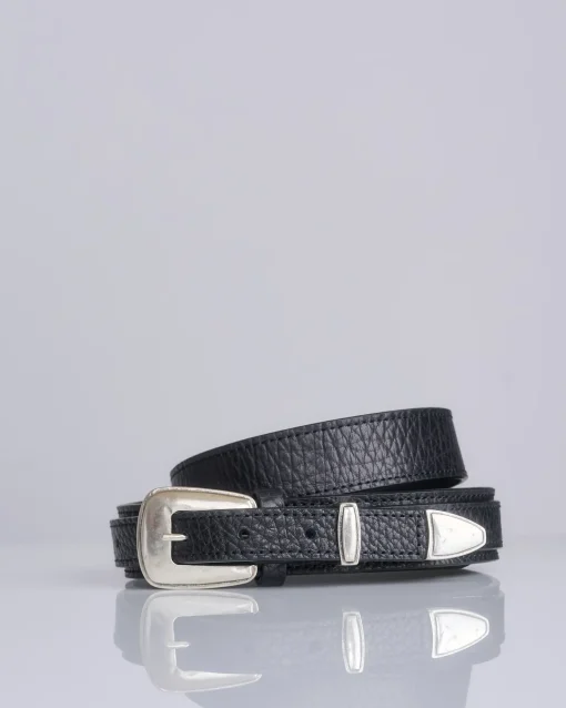 Online Lemaire Minimal Western Belt Black