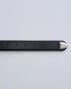 Online Lemaire Minimal Western Belt Black