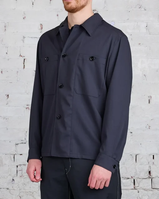 Discount LEMAIRE Soft Military Outershirt Jet Black