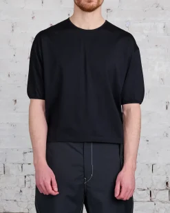 Outlet LEMAIRE SS Relaxed T-Shirt Black