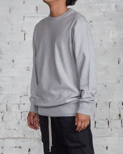 Outlet LESS 17 LESS17 Basis Crew Grey Heather
