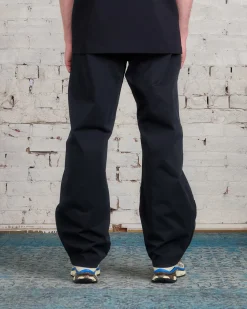 New MM6 Maison Margiela Maison Margiela MM6 Cotton Gabardine Zip Pant Black