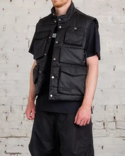Sale MM6 Maison Margiela Maison Margiela MM6 Padded Cargo Vest Black