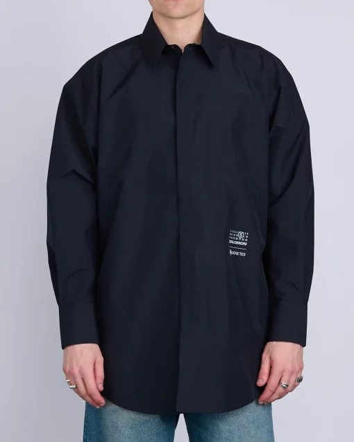 Outlet MM6 Maison Margiela Maison Margiela MM6 Salomon Gore-Tex Shirt Deep Black