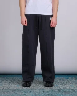 Clearance MM6 Maison Margiela Maison Margiela MM6 Tape Logo Relaxed Sweatpant Black
