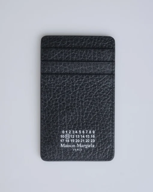 New Maison Margiela Vertical Card Holder Black