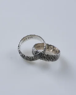 Outlet MAPLE Floral Linked Ring 925 Silver