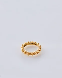 Discount MAPLE Star Band Ring 14k Gold Plated