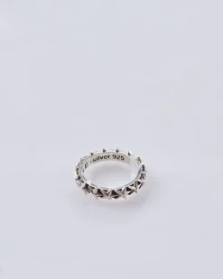 Fashion MAPLE Star Band Ring Silver 925