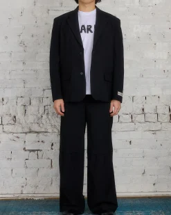 Clearance Marni Light Wool Blend Blazer Black