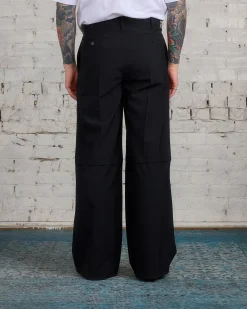 Best Marni Light Wool Blend Straight Fit Pant Black