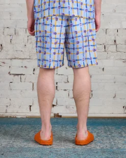 Hot Marni Saraband Habotai Short Light Blue