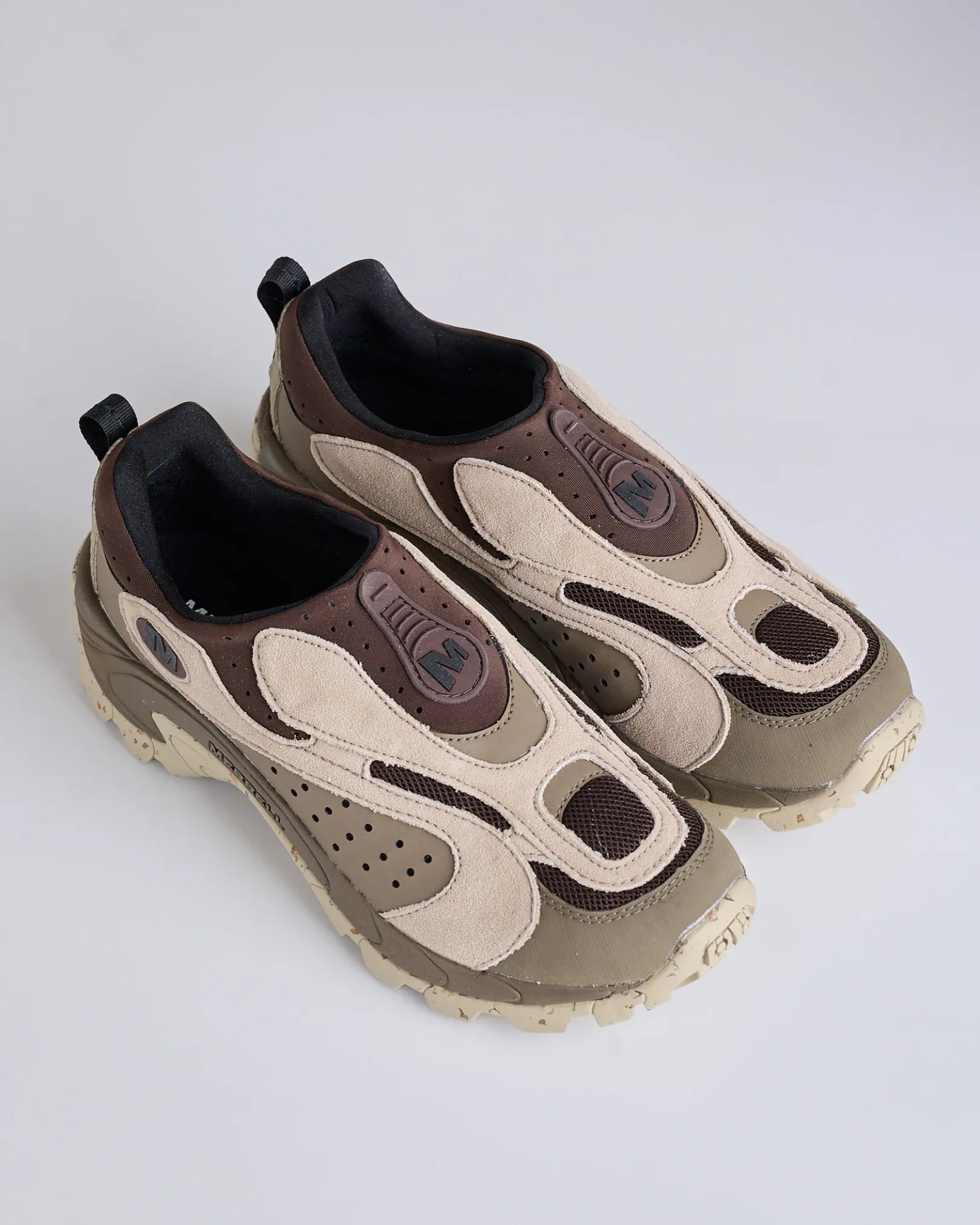 New Merrell 1TRL Moc Speed Streak EVO Silt Coffee