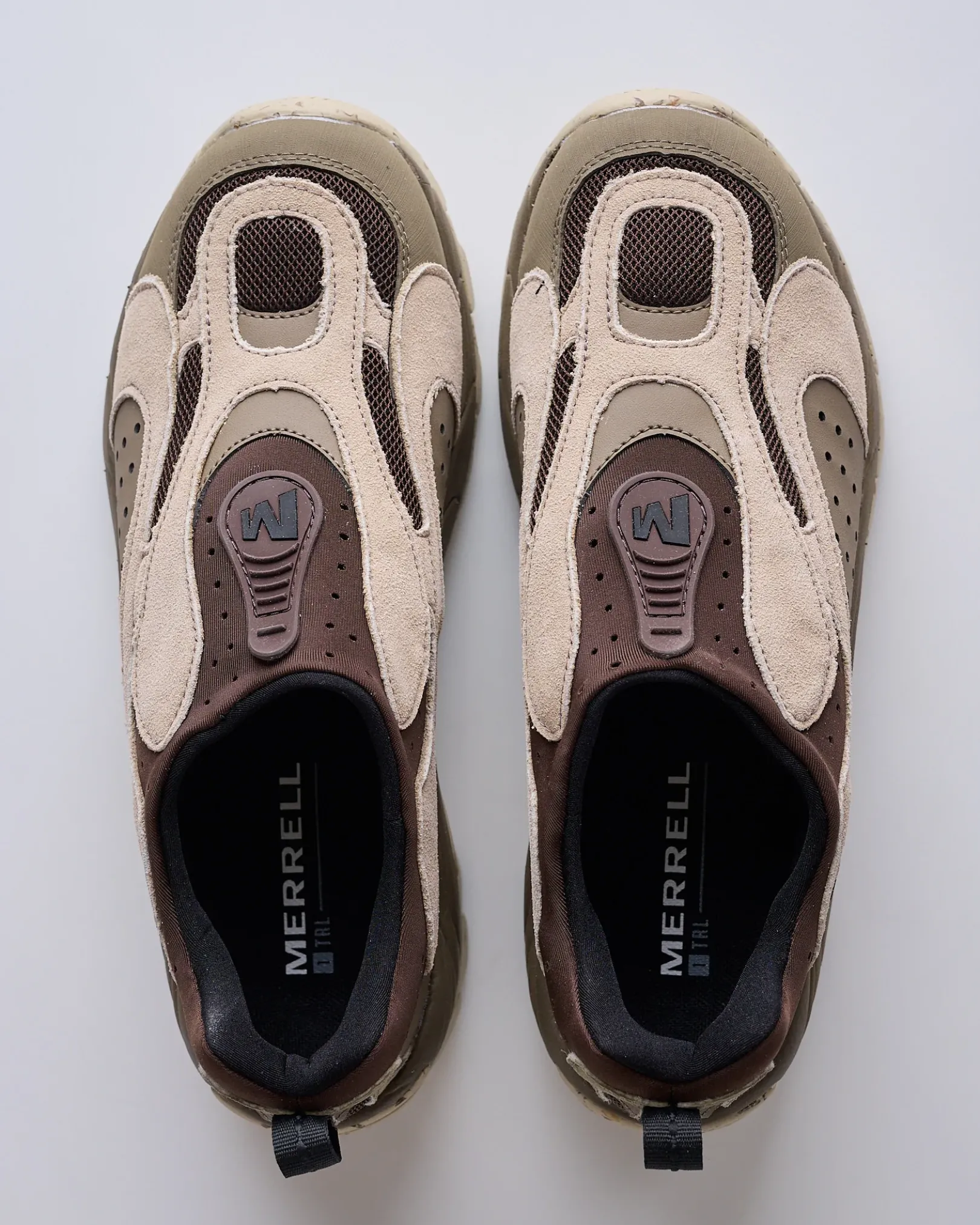 New Merrell 1TRL Moc Speed Streak EVO Silt Coffee