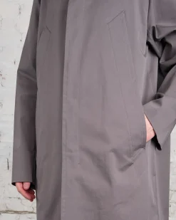 Hot MM6 Maison Margiela Cotton Twill Trench Coat Taupe