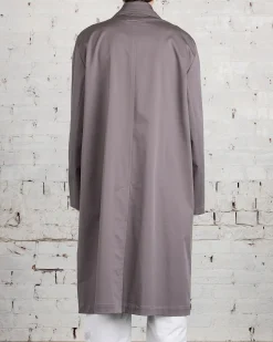 Hot MM6 Maison Margiela Cotton Twill Trench Coat Taupe