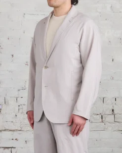 New nanamica Alphadry Club Jacket Pale Grey