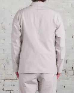 New nanamica Alphadry Club Jacket Pale Grey