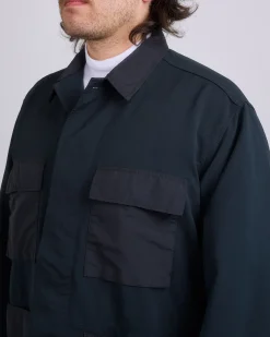 Outlet nanamica Alphadry Utility Cargo Jacket Black