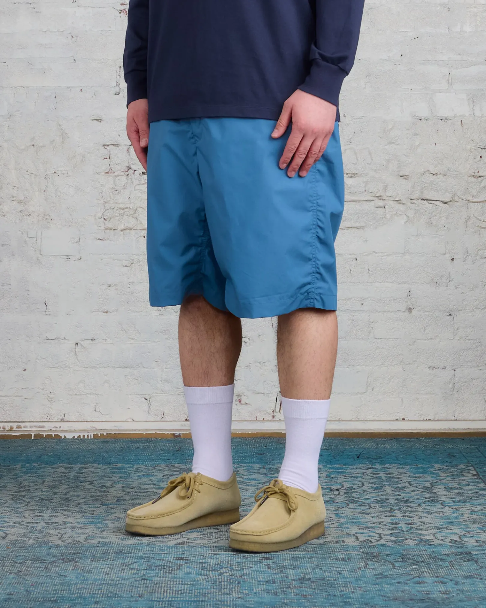 Hot nanamica Bayhead DWR Deck Short Sax