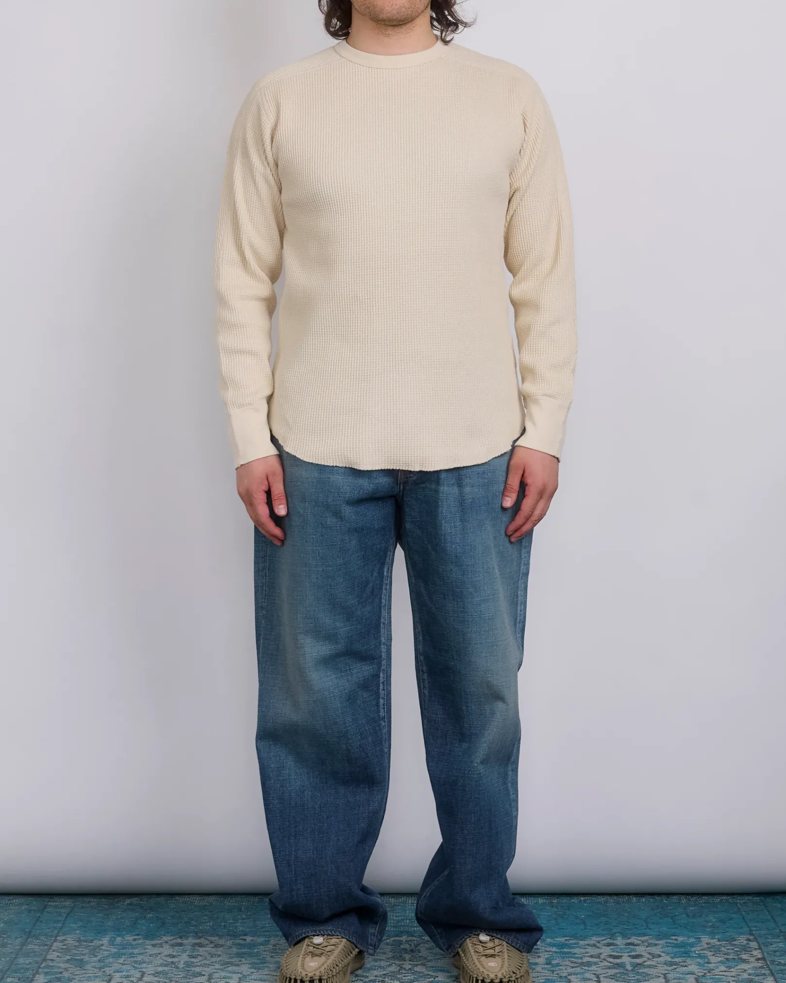 New nanamica Crewneck Thermal Sweatshirt Natural