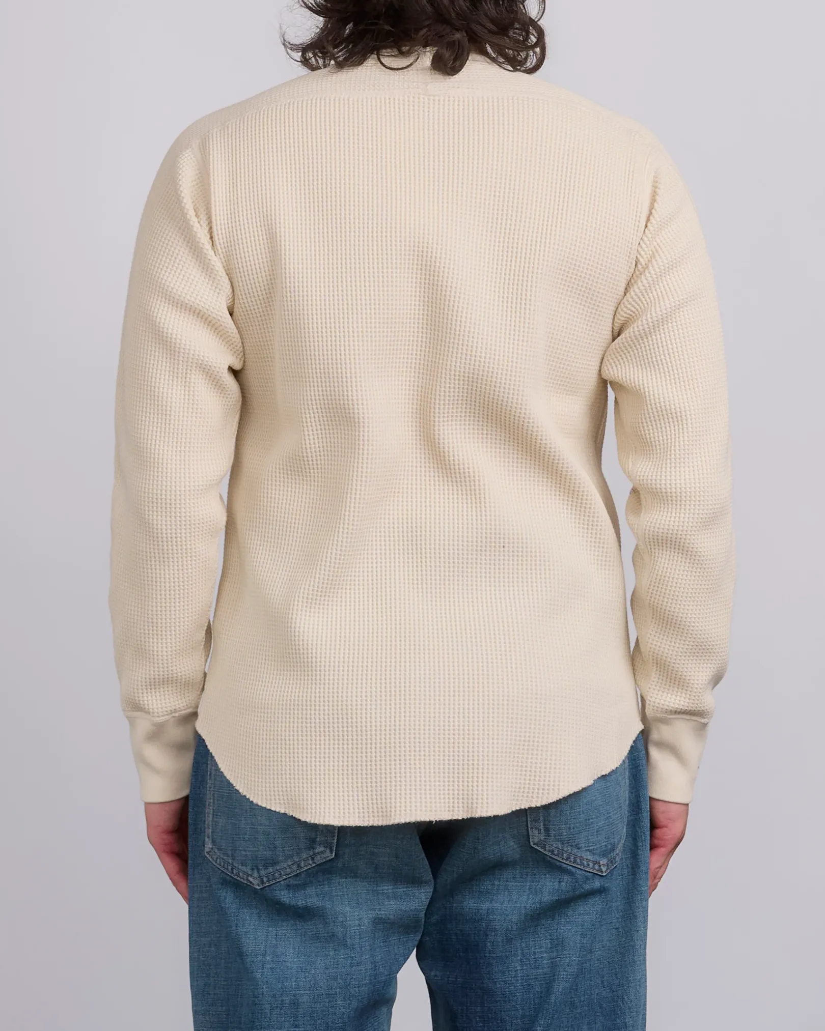 New nanamica Crewneck Thermal Sweatshirt Natural