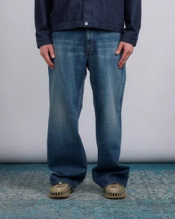 Sale nanamica Selvage Denim Pants Vintage Indigo