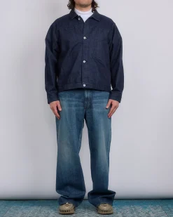 Sale nanamica Selvage Denim Pants Vintage Indigo