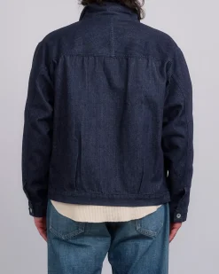Outlet nanamica Short Denim Slub Yarn Jacket Indigo